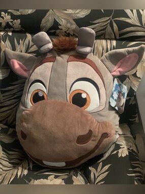 Disney Store Frozen Sven Plush Pillow 19in